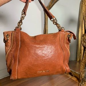 Authentic Michael cors leather bag